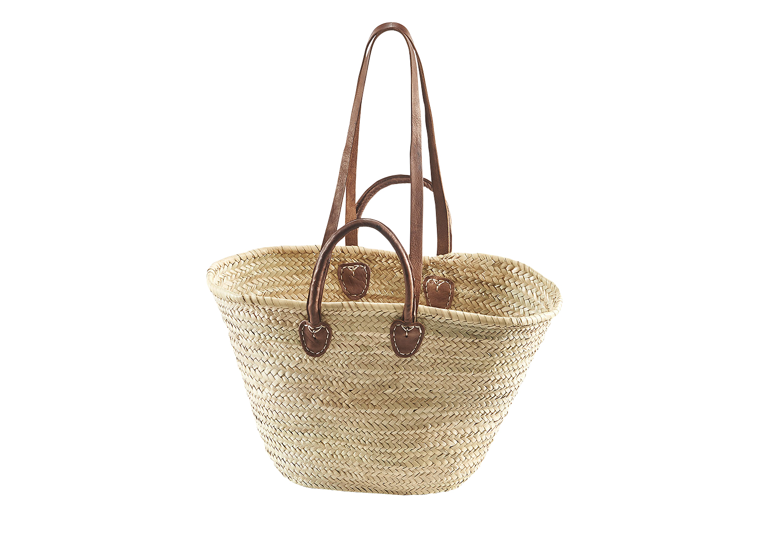 Taschen aus Flechtmaterialien