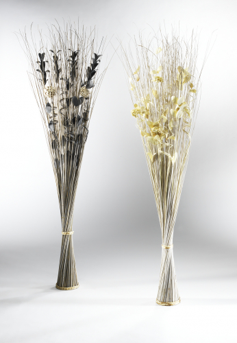 Deko-B�ndel 150 cm Kokosfaser 2-fach sortiert