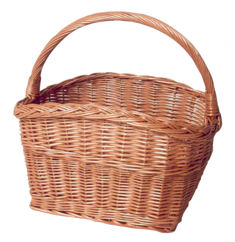 Einkaufskorb eckig gekochte Weide