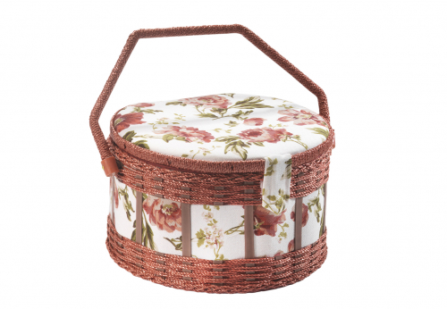 N�hkasten halbrund rot