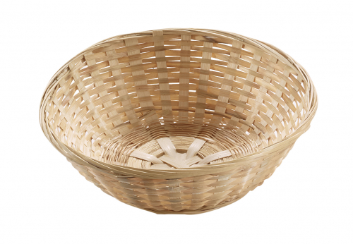 Deko-Schale rund 30 cm Bambus