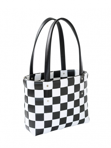 Shopper MONACO MIDI aus PE mit PU Henkeln