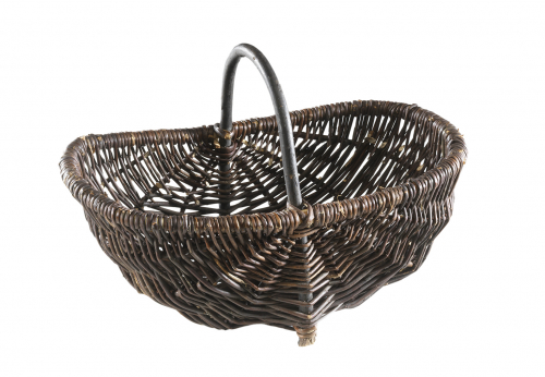 Gartenkorb ungesch�lte Weide 36 cm Gr��e 2