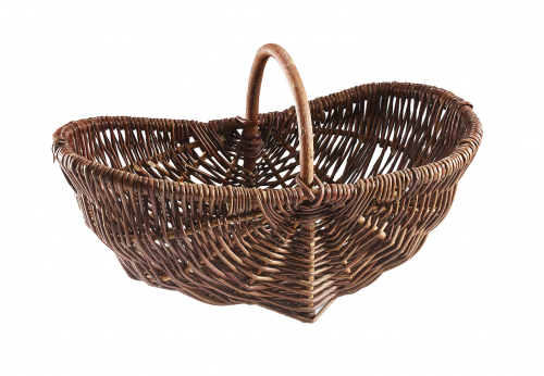 Gartenkorb ungesch�lte Weide 46 cm Gr��e 3