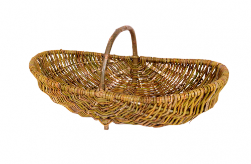 Gartenkorb ungesch�lte Weide 55 cm Gr��e 4