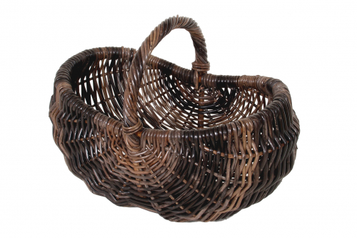 Rattankorb Krabu Rattan aus stabilem Rattan geflochten