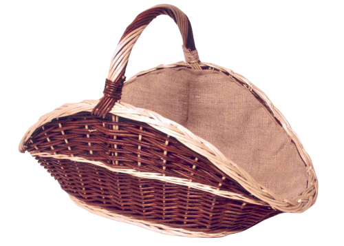 Holzliege ungesch�lte Weide Leinen