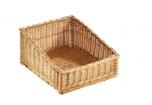 Regalkorb 41x48 cm gekochte Weide