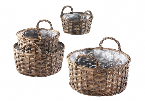 Weidenkorb aus ungesch�lter Weide S/4