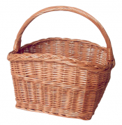Einkaufskorb eckig gekochte Weide