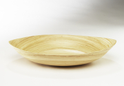 Dekoschale aus Bambus oval natur
