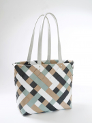 Shopper BELFAST XL aus PE mit PU Henkeln