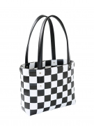 Shopper MONACO MIDI aus PE mit PU Henkeln