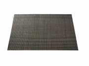 Tischset 45x30 Kunststoff Flechtmuster braun