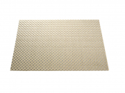 Tischset 45x30 Kunststoff Flechtmuster beige/grau