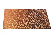 Tischset aus Kunststoff 45x30 cm kupfer