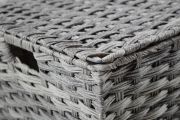 W�schebeh�lter aus Polyrattan grau
