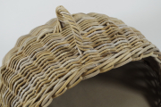 Katzenkorb KITTY aus Rattan 54x51x65/70 mit 2 passenden Kissen