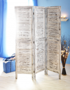 Paravent  3 tlg. 3x40 cm 170cm H�he Holz