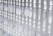 T�rvorhang DIAMONDS Kunststoff klar 72 Str�nge 90x200 cm