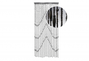 Holzperlenvorhang WOOD 90 x 200 cm 31 Str�nge schwarz