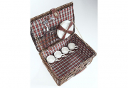 Picknickkoffer f�r 4 Personen aus Weide