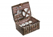 Picknickkoffer f�r 4 Personen aus Weide