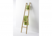 Leiter Dekoleiter Kleiderleiter aus Bambus 167 cm Natur - ohne Deko