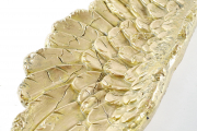 Deko-Fl�gel gold aus Polyresin als Wanddekoration Engelsfl�gel
