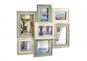 Bilderrahmen Collage Bilderhalter VINTAGE f�r 7 Bilder