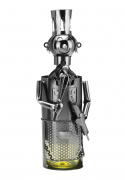 Flaschenhalter aus Metall Koch ohne Flasche