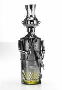 Flaschenhalter aus Metall Koch ohne Flasche