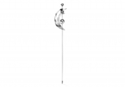 Dekostecker Gartenstecker WING aus Edelstahl 149 cm