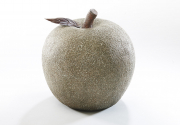 Deko Apfel aus robustem Steinguss H�he 40 cm