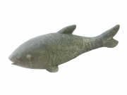 Gartendeko Fisch aus robustem Steinguss 65x16x22 cm
